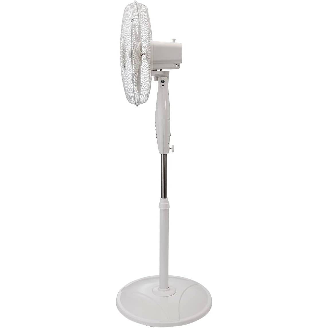bimar VP43T Ventilatore a Piantana Elettronico 40 cm con Telecomando e Timer. Elica con 5 Pale, Oscillazione Automatica, Inclinazione Alto Basso, Motore da 40W, Altezza Regolabile (max 123 cm)