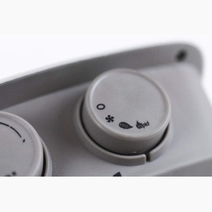 Bimar HF190 stufetta elettrica bagno, Termoventilatore Elettrico da 2000W a Basso Consumo con Termostato Regolabile e 2 Potenze di Riscaldamento, Corpo in Plastica con Maniglia Integrata