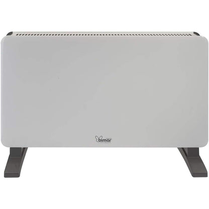 Bimar HC513 Termoconvettore a Convezione Naturale in Filo Metallico con Programmatore 24h, Stufa Elettrica con Ventilatore Turbo 2000W, 2 Potenze di Riscaldamento, Termostato Regolabile, Silenzioso