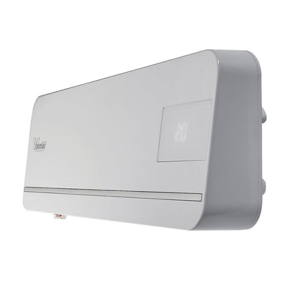 Bimar HP131 Termoventilatore a Parete Wi-Fi, Eroga Potenza in Base alla Temperatura Ambiente. Termoventilatore con Telecomando, App, Controllo Vocale, Programmatore e Oscillazione Automatica