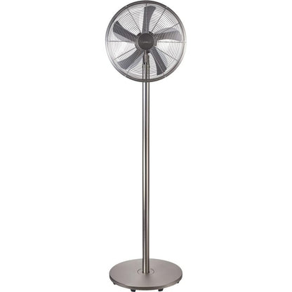 bimar VPM411 Ventilatore a Piantana Altezza max 167 cm in Metallo, Ventilatore Silenzioso con Selettore 0+3 Velocità, Elica Ø 40 cm con 5 Pale, Motore 60W, Tasto Oscillazione Destra-Sinistra