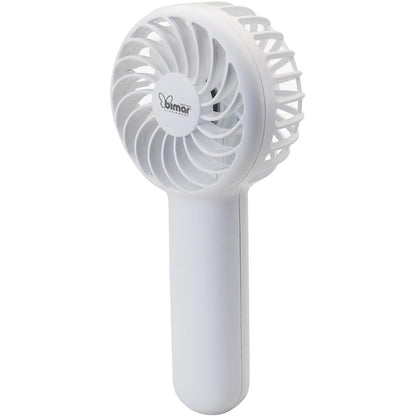 bimar VA50 Ventilatore Portatile, Mini ventilatore usb, Mini ventilatore portatile, Regolazione Intensità e Modalità dell’Aria, Da Tavolo, Con Supporto di Appoggio, 3 Velocità
