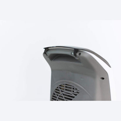 bimar HF200 Stufetta Elettrica Bagno, Termoventilatore Elettrico da 2000W a Basso Consumo con Termostato Regolabile e Protezione Comandi, Corpo in Plastica con Maniglia Integrata