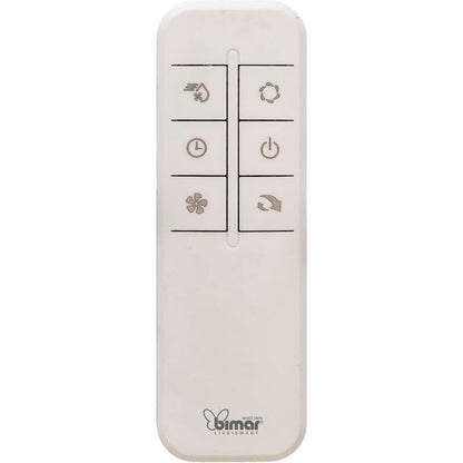 bimar VPN42 Ventilatore a Piantana con Nebulizzatore e Ventilazione Intensità Aria Regolabili. Ventilatore Elettronico 3 Velocità con Timer e Telecomando. Elica Ø 40 cm con 3 Pale