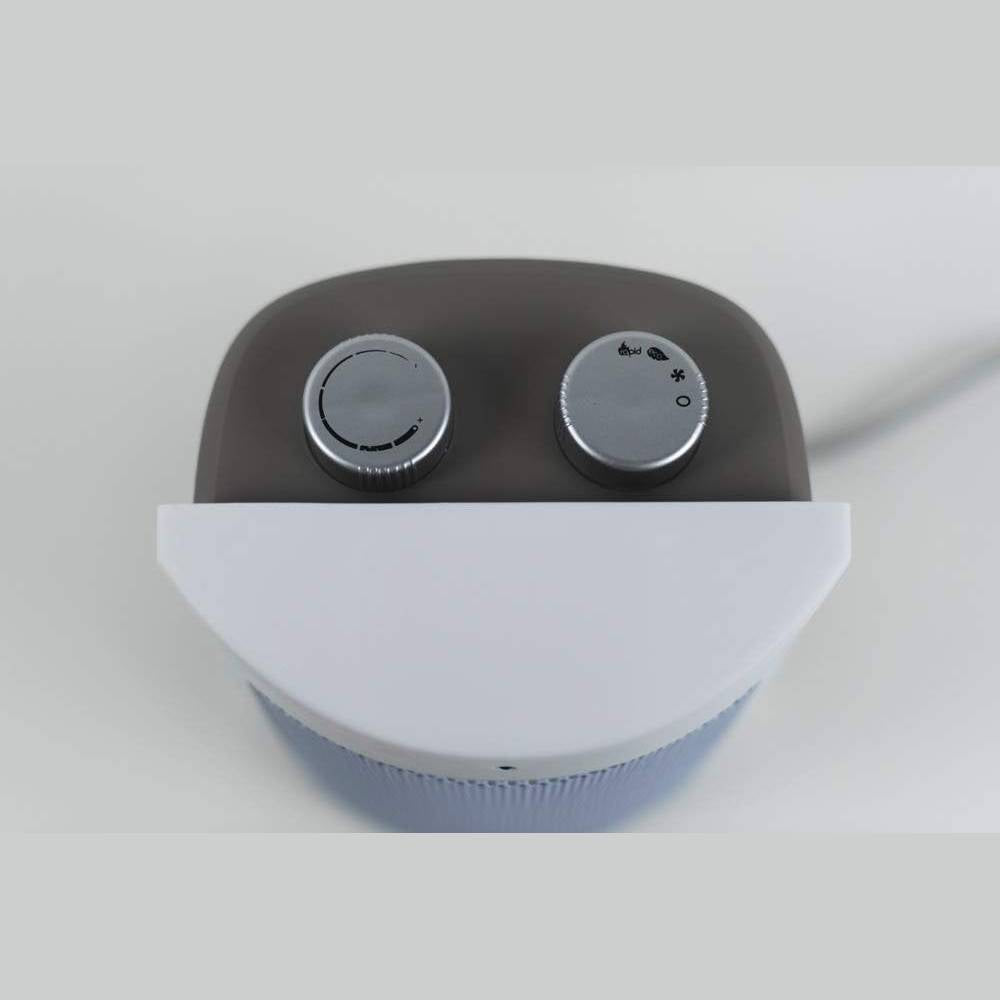 Bimar HP108 Stufetta Elettrica, Termoventilatore Elettrico da 1500W a Basso Consumo con Termostato Regolabile e 2 Potenze di Riscaldamento, Corpo in Plastica con Maniglia Integrata