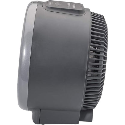 bimar HF205 Stufetta Elettrica, Termoventilatore da Bagno e Ventilatore Ciclonico Elettrico duplice Funzione a Basso Consumo, 2 Potenze Riscaldanti, Corpo in Plastica con Maniglia