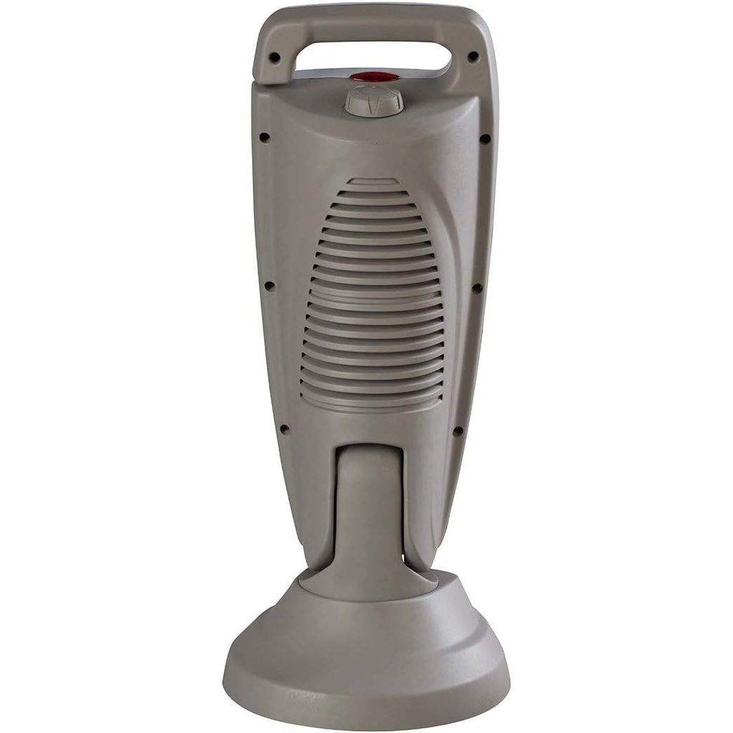 bimar HR310 Stufa Elettrica Radiante da 400W, stufetta elettrica Basso consumo per Ambienti Piccoli, 2 Potenze di Riscaldamento, Oscillazione DX/SX Inclinazione Alto/Basso, scaldino Elettrico Bagno