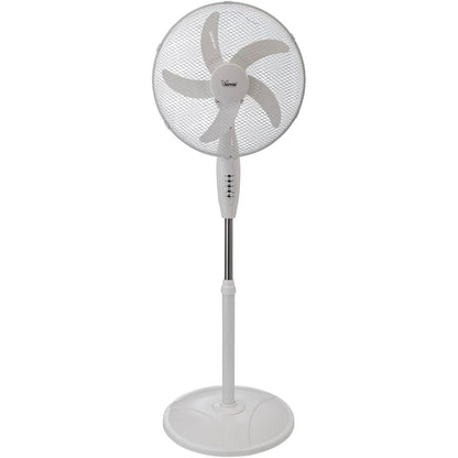 bimar VP43T Ventilatore a Piantana Elettronico 40 cm con Telecomando e Timer. Elica con 5 Pale, Oscillazione Automatica, Inclinazione Alto Basso, Motore da 40W, Altezza Regolabile (max 123 cm)