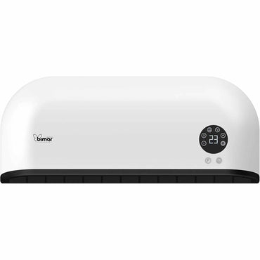 Bimar HP093 Termoventilatore a Parete Eroga Calore in Base alla Temperatura Ambiente. Termoventilatore con Timer, Telecomando, Programmatore Giornaliero e Settimanale, 2 Potenze di Riscaldamento
