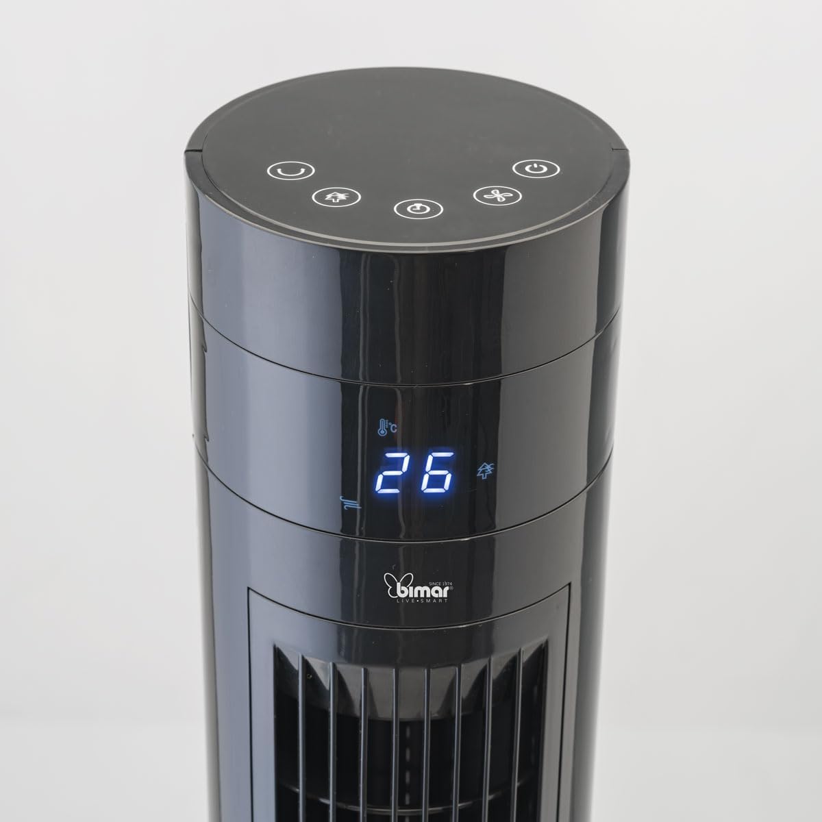 bimar Ventilatore a torre 112CM, Ventilatore a Colonna, Ventilatore silenzioso,Regolazione Intensità Modalità e Direzione dell’Aria,Timer e Telecomando, Oscillazione Automatica, Funzione Sleep