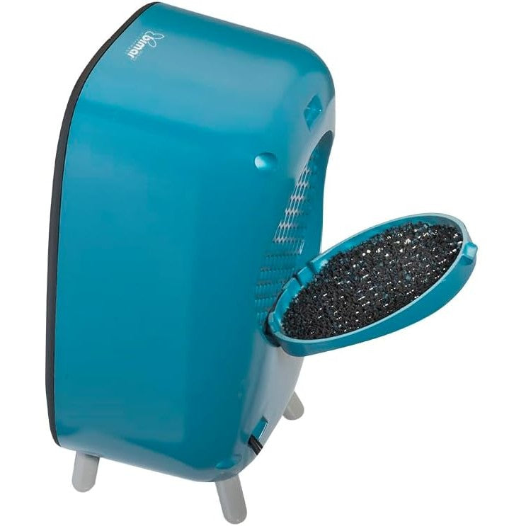 Bimar HP135 Termoventilatore da Tavolo con Resistenza 500W Ceramica PTC a Basso Consumo, Stufetta da Tavolo con Termostato Regolabile, Segnalatore Luminoso, Filtro Aria