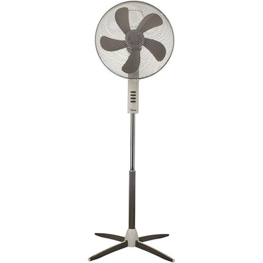 Bimar VP433 Ventilatore a Piantana con Altezza Regolabile (max 138cm), Ventilatore Piantana con Selettori Velocità, Elica Ø 39 cm con 5 Pale, Motore a Induzione da 55W, Oscillazione Dx-Sx 90°