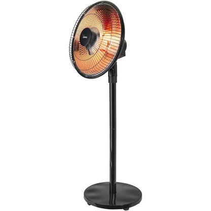 Bimar HR320 Stufa radiante a parabola Solemio, Lampada riscaldante, Stufa radiante infrarossi, Stufa portatile, Potenza regolabile, Oscillazione automatica, Con interruttore di sicurezza ribaltamento