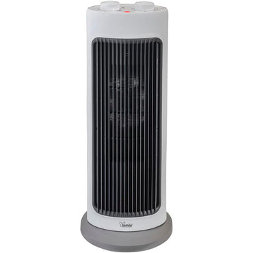 Bimar HP128 Stufetta Elettrica a Colonna, Termoventilatore PTC Elettrico 2000W a Basso Consumo, Termostato Regolabile e 2 Potenze di Riscaldamento, Oscillazione Automatica Destra-Sinistra
