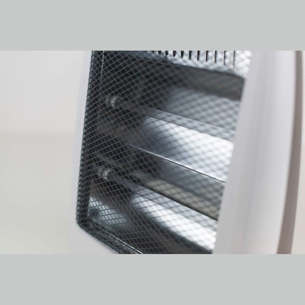 bimar HR304 Stufetta a infrarossi, Stufetta Elettrica a Basso Consumo 800W per Ambienti Piccoli da Esterno/Interno, 2 Resistenze Stufa al Quarzo e 2 Potenze Riscaldamento, Radiatore Portatile