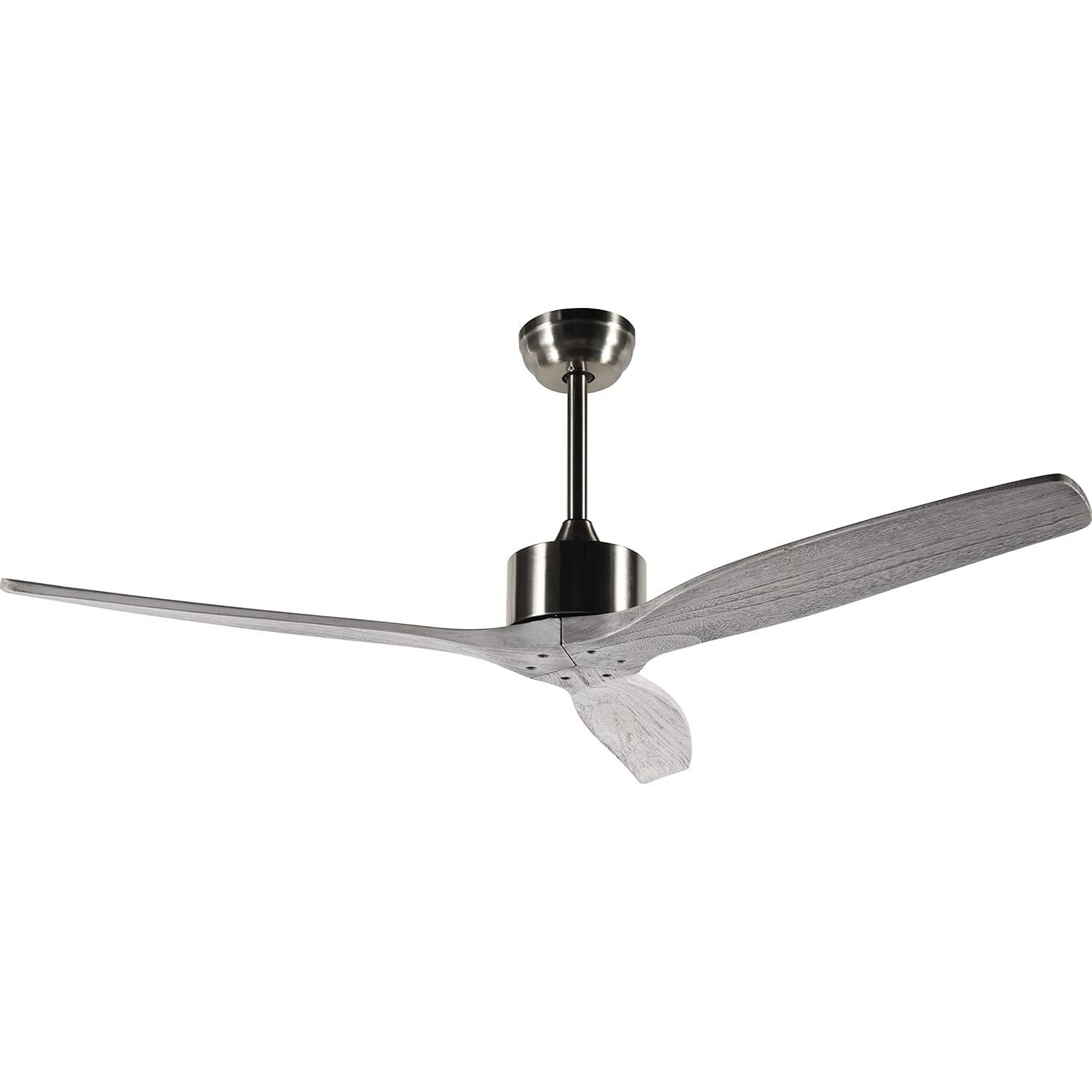 bimar Wi-Fi Ventilatore da soffitto, Ventilatore soffitto, con 3 Pale, Timer da 1 a 8 ore, Ventilatore con Telecomando, App e Controllo Vocale, Motore Silenzioso (Ø 132)