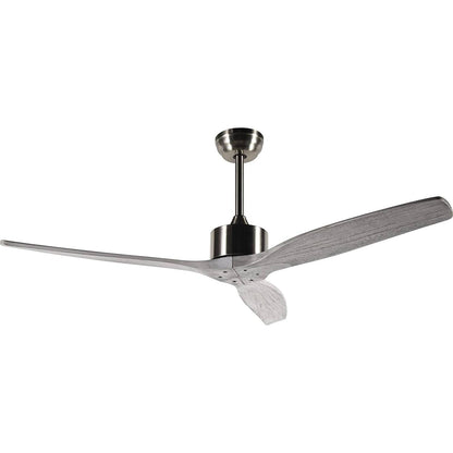 bimar Wi-Fi Ventilatore da soffitto, Ventilatore soffitto, con 3 Pale, Timer da 1 a 8 ore, Ventilatore con Telecomando, App e Controllo Vocale, Motore Silenzioso (Ø 132)