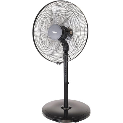 bimar VP165 Ventilatore a Piantana D45cm Altezza Regolabile, H1,65-1,33-0,96 5 Pale, 3 Velocità, Oscillazione Automatica DX SX. Inclinazione Regolabile. 60W
