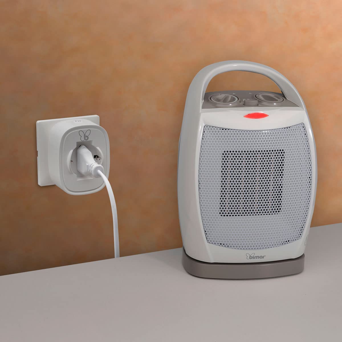 Bimar AP04 Presa Smart, Presa Italiana Intelligente WiFi, Controllo vocale, Smart Plug con Controllo Remoto dei Dispositivi Ovunque Tramite iOS e Android App, 1pz