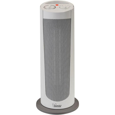 Bimar HP129 Stufetta Elettrica a Colonna, Termoventilatore PTC Elettrico 2000W a Basso Consumo, Termostato Regolabile e 2 Potenze di Riscaldamento, Oscillazione Automatica Destra-Sinistra