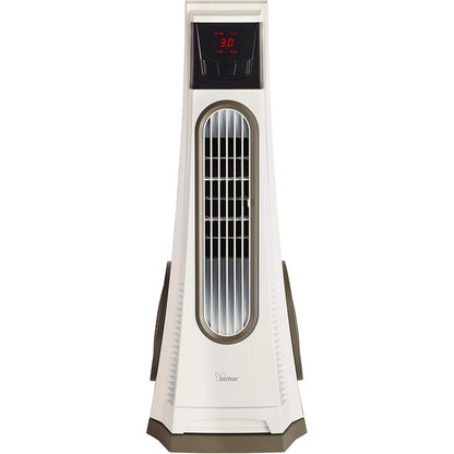 Bimar VC92 Ventilatore Colonna Oscillante "Tornado", Ventilatore a Colonna con Turbina ad Alte Prestazioni, Ventilatore con Telecomando, Timer, Deflettore, Oscillazione Destra Sinistra Automatica