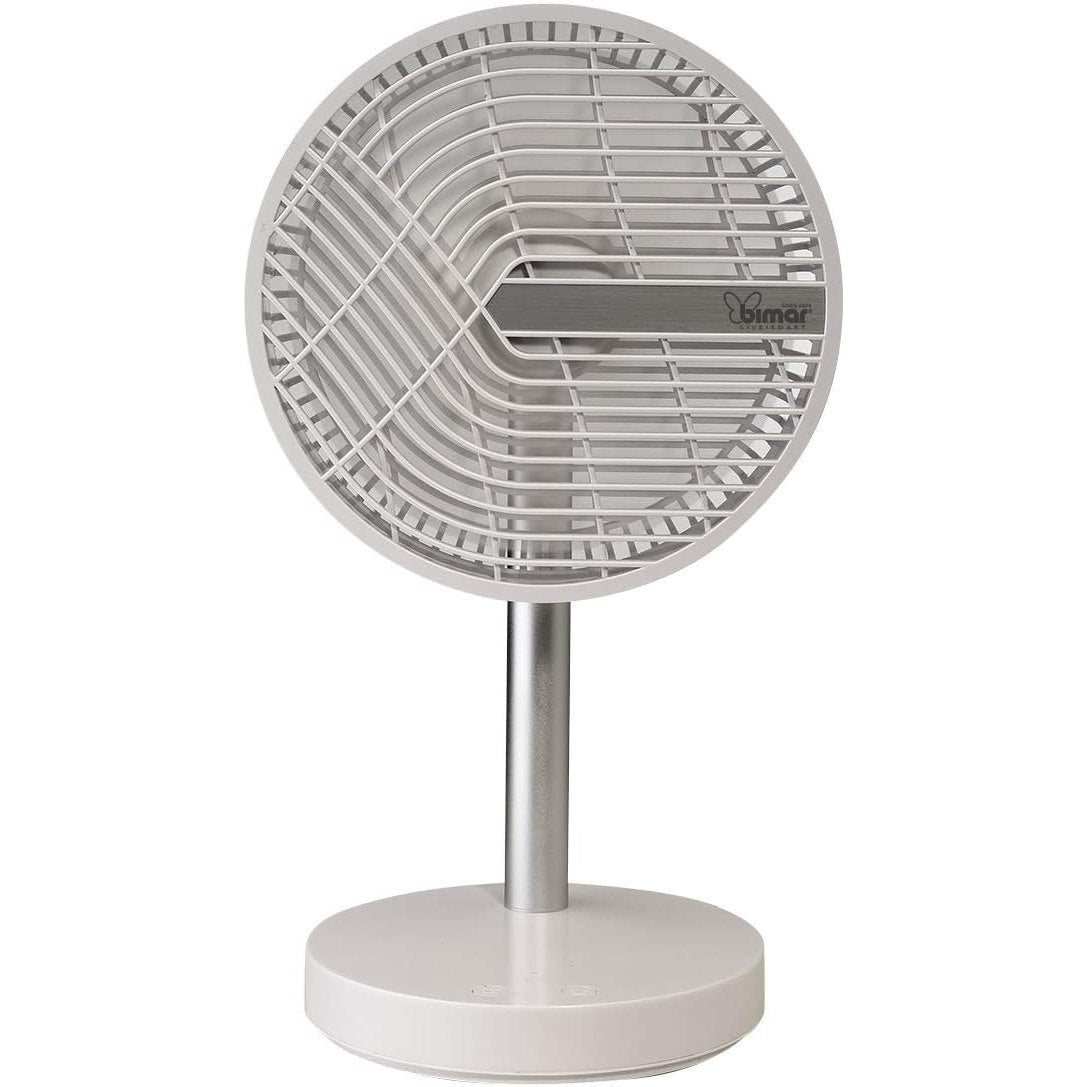BIMAR VD200 Ventilatore da tavolo 20 cm, Ventilatore Smart con batteria ricaricabile, Ventilatore Wifi con App iOS e Android, Ventilatore wireless, controllo vocale