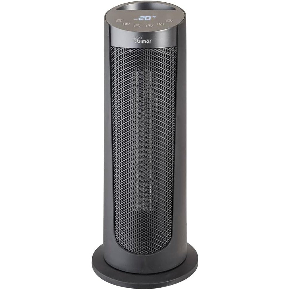 Bimar HP130 Termoventilatore a Colonna Wi-Fi e Bluetooth, Controllo Vocale Compatibile con Alexa e Google Assistant. Stufetta Elettrica a Basso Consumo, 2 Potenze di Riscaldamento, Timer, Telecomando