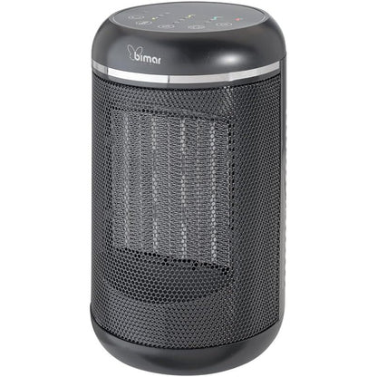 Bimar HP127 Stufa Elettrica Basso Consumo Stufetta Elettrica da Bagno Scaldabagno Elettrico Termoventilatore Scaldino da Bagno, Resistenza Ceramica PTC a Basso Consumo, Termostato Regolabile Timer 8h