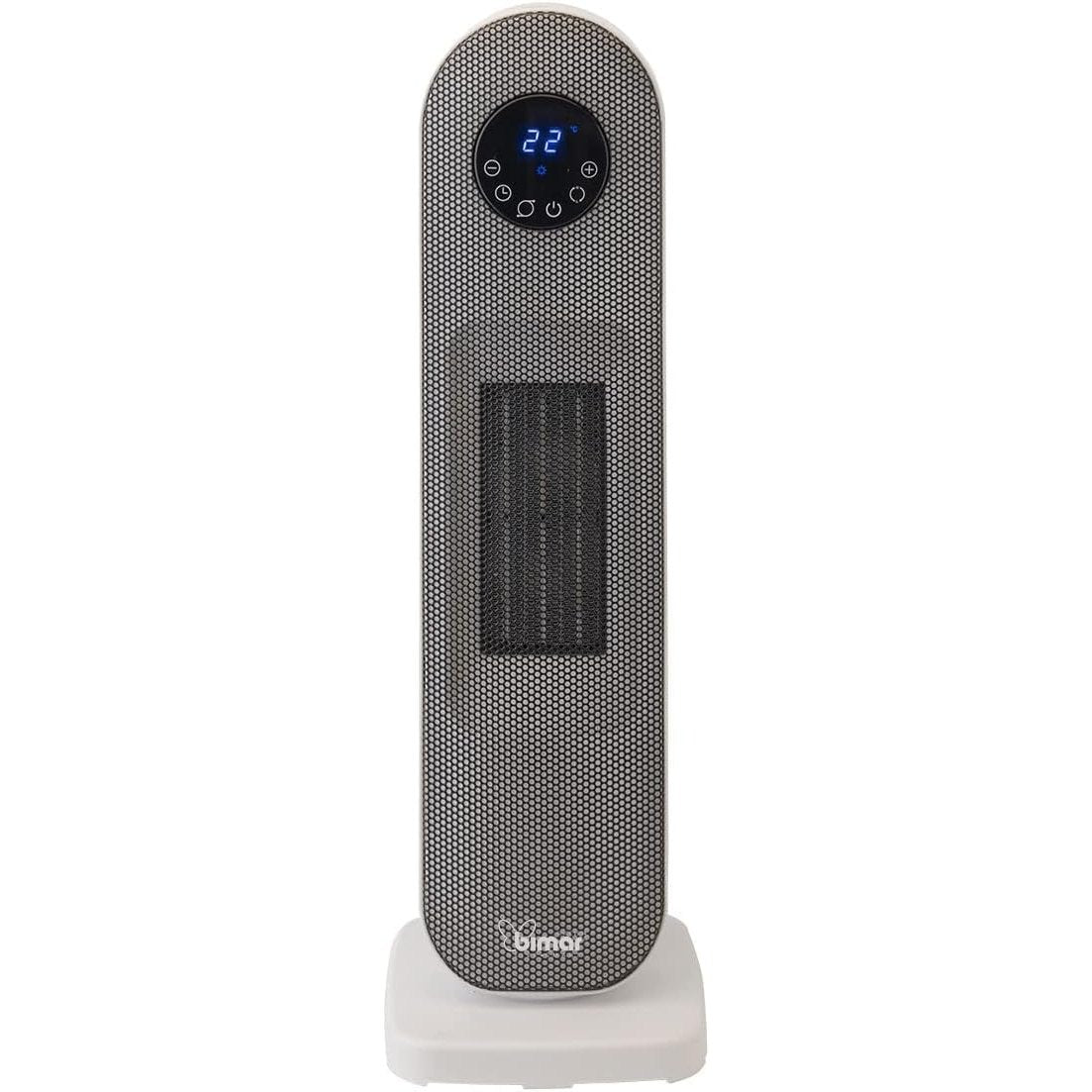 Bimar AMA10 Wi-Fi Termoventilatore Ceramica a Colonna, Controllo Vocale, Stufetta Elettrica, Basso Consumo, Stufa Potente con Timer 12h, Riscaldamento Casa