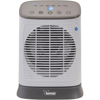 Bimar HF210 Termoventilatore Elettrico Oscillante con WiFi e APP Live Smart,Controllo Vocale,Stufetta Elettrica a Basso Consumo con Termostato e Timer 8H