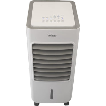 Bimar VR35 Raffrescatore, Ventilatore, Purificatore d'Aria 3 in 1, Oscillazione Automatica Dx/Sx, Funzione Rinfrescante e 3 Velocità, Serbatoio 7 Litri, 8 ore di Aria Fresca, Filtri Rimovibili