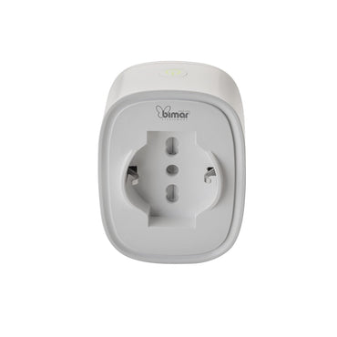 Bimar AP04 Presa Smart, Presa Italiana Intelligente WiFi, Controllo vocale, Smart Plug con Controllo Remoto dei Dispositivi Ovunque Tramite iOS e Android App, 1pz