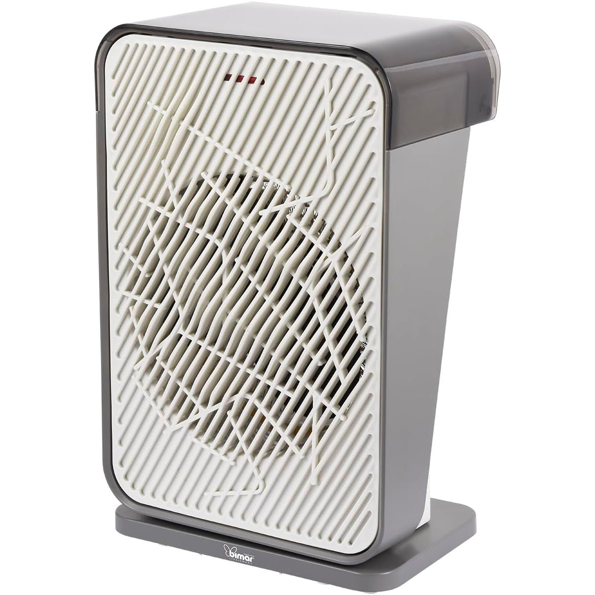 Bimar HF209 Termobagno Elettrico con Programmatore 24h e Termostato Regolabile. Stufetta Bagno a Basso Consumo, 2 Potenze di Riscaldamento Ambiente, Oscillazione Automatica Destra e Sinistra