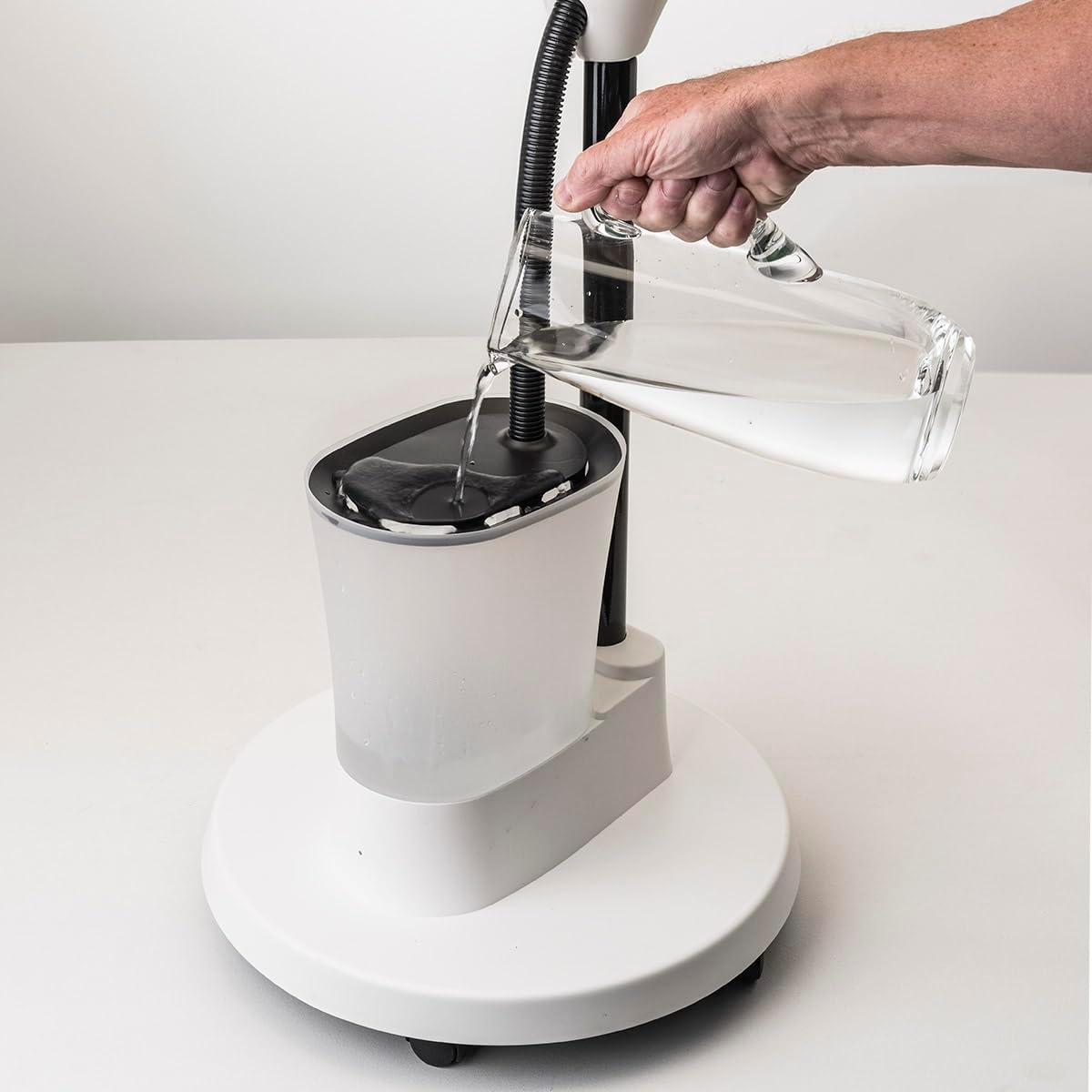 bimar VPN42 Ventilatore a Piantana con Nebulizzatore e Ventilazione Intensità Aria Regolabili. Ventilatore Elettronico 3 Velocità con Timer e Telecomando. Elica Ø 40 cm con 3 Pale