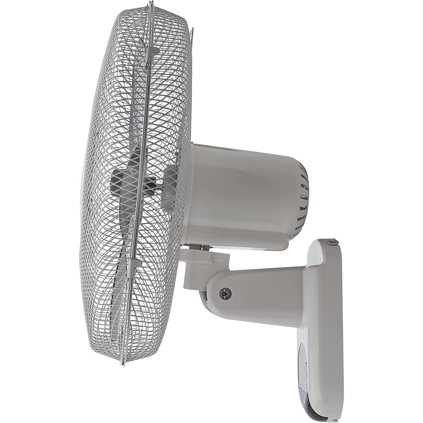 Bimar VM44 Ventilatore da Parete con Telecomando, Elica a 5 Pale Ø40cm, Comandi Elettronici e Telecomando 3 velocità e 3 modalità, Oscillazione Destra Sinistra, Kit Fissaggio Incluso