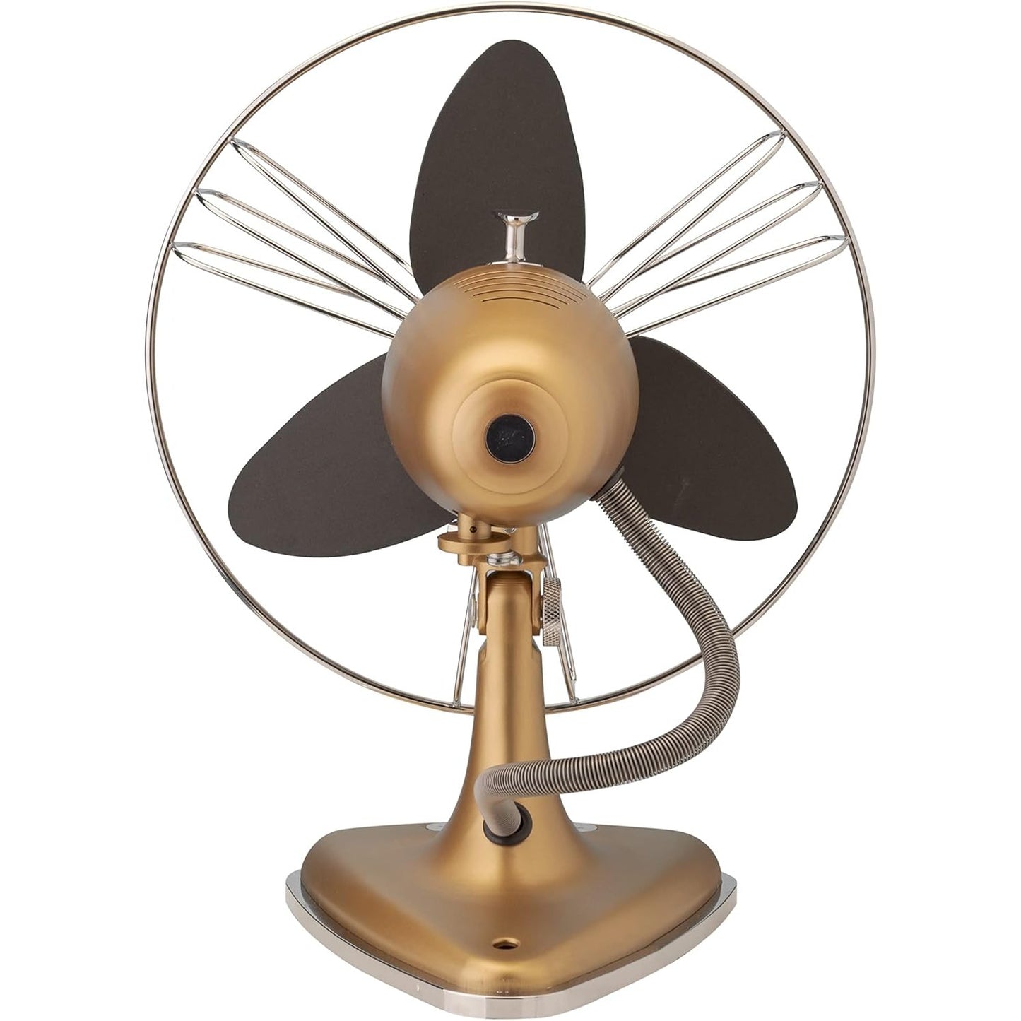bimar VTM34.CA Ventilatore da Tavolo Vintage 35W, Corpo in Metallo, Elica Ø 30cm con 3 Pale in EVA, Comandi Vintage con Levetta Selettore 3 Velocità, Orientabile Destra Sinistra