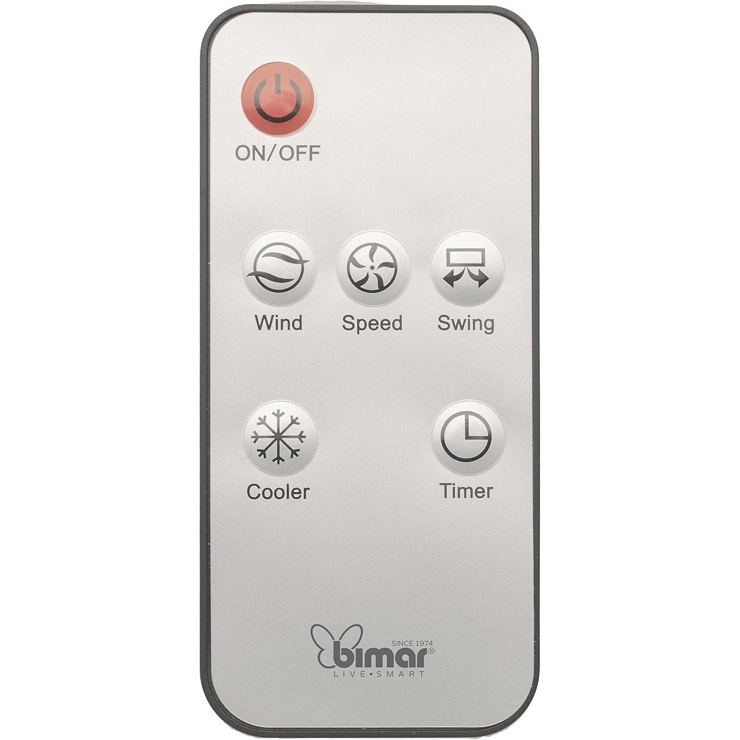 Bimar VR35 Raffrescatore, Ventilatore, Purificatore d'Aria 3 in 1, Oscillazione Automatica Dx/Sx, Funzione Rinfrescante e 3 Velocità, Serbatoio 7 Litri, 8 ore di Aria Fresca, Filtri Rimovibili