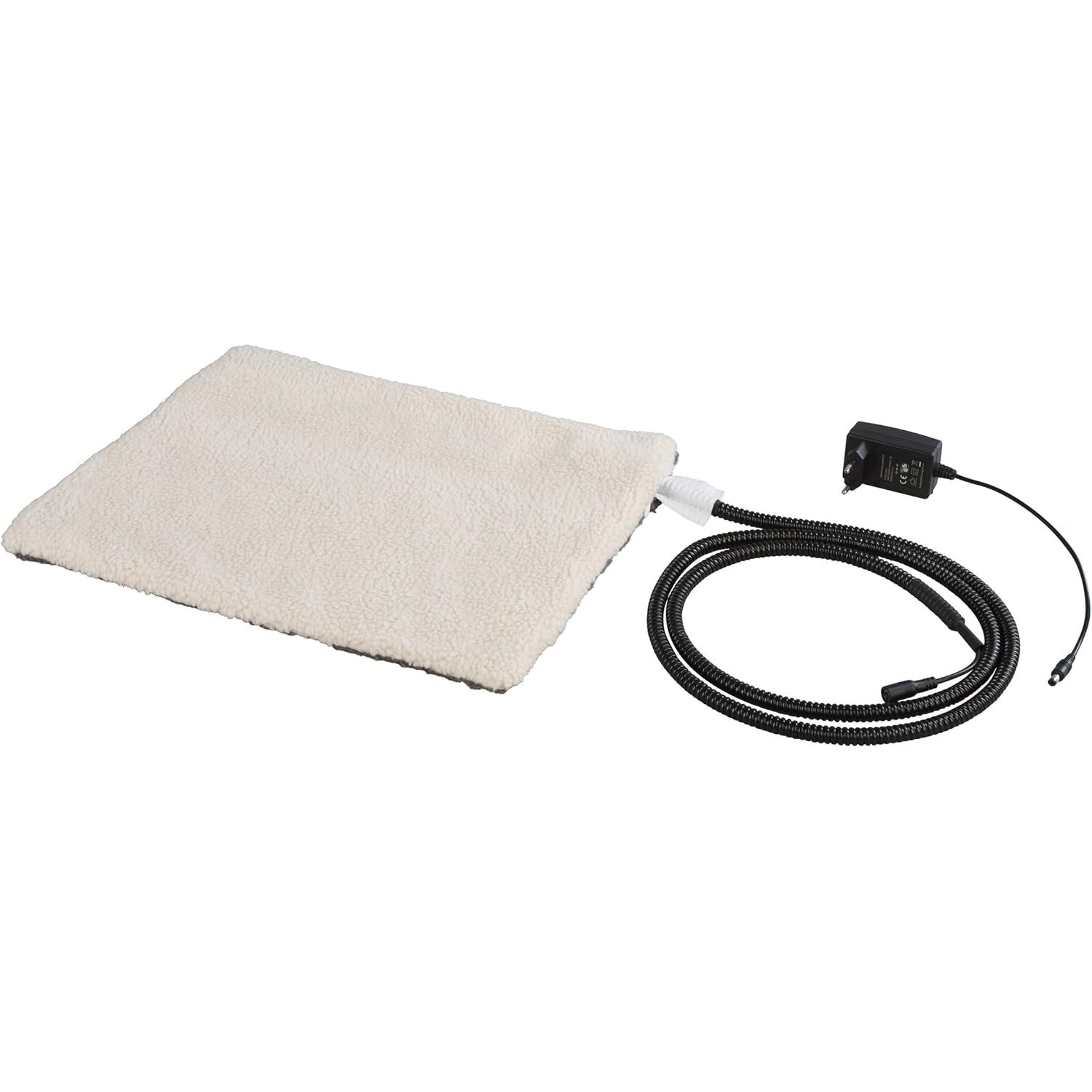 Bimar HI.PET PTR1 Tappetino Riscaldante per Animali Domestici, 30x40cm, Cuscino Riscaldante Elettrico Cuccia Cani e Gatti Tg media, coperta termica Fodera Soffice Lana Sintetica, Sfoderabile Lavabile