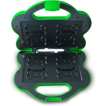 bimar Hi.Pet PBM1 Tostiera Elettrica con Ricettario, Biscotti per Cani e Gatti, Piastra Orizzontale per crocchette per Animali, Stampo 4 Pezzi, Corpo Termoresistente, Base con Gommini Anti-Graffio