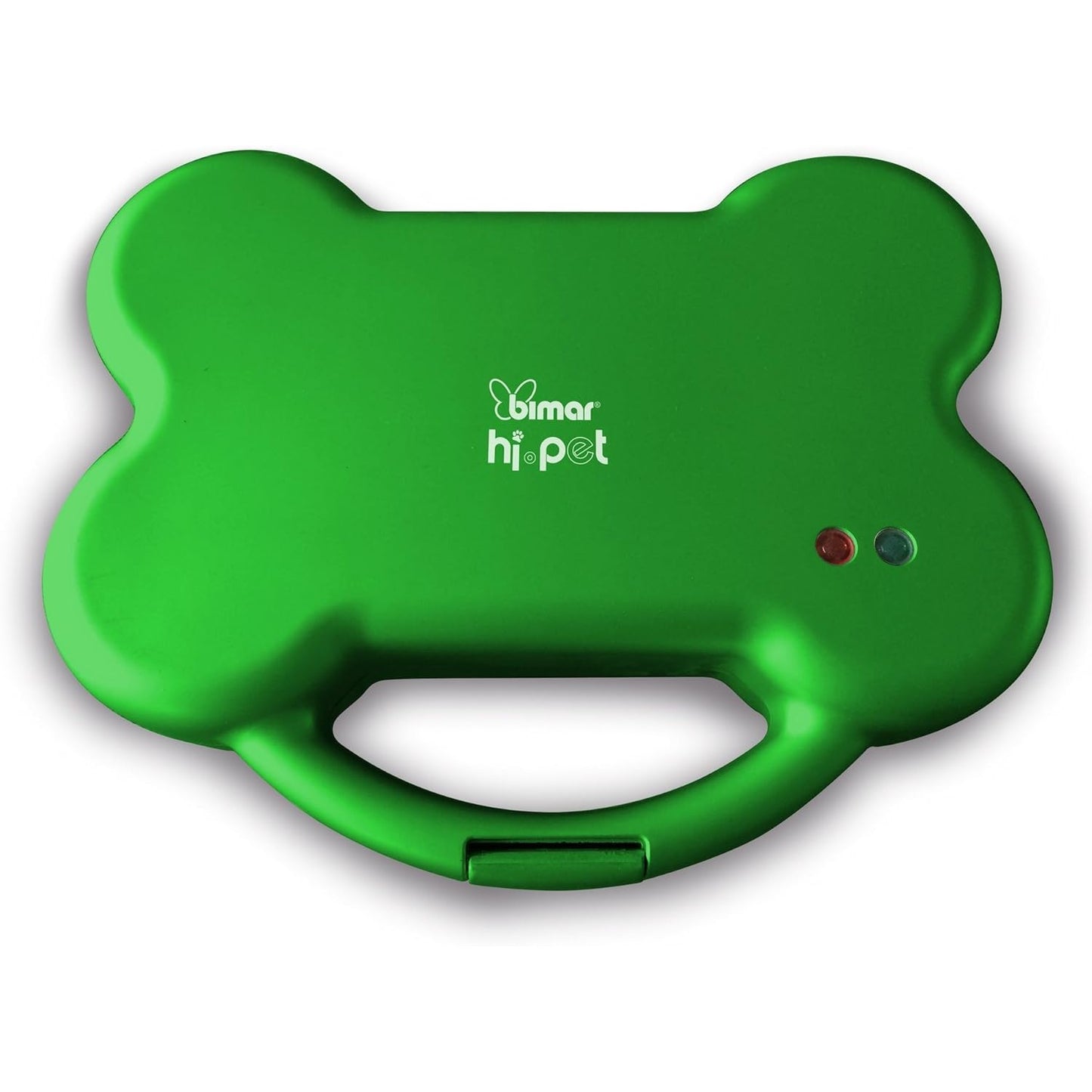 bimar Hi.Pet PBM1 Tostiera Elettrica con Ricettario, Biscotti per Cani e Gatti, Piastra Orizzontale per crocchette per Animali, Stampo 4 Pezzi, Corpo Termoresistente, Base con Gommini Anti-Graffio