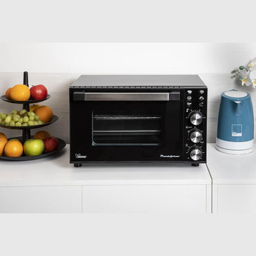 Bimar B300 Forno Elettrico 30 Litri, Prontoforno Elettrico Ventilato, cottura combinata o statica, Timer, Pareti autopulenti Potenza 1800W, Doppio vetro.Luce interna.Termostato regolabile