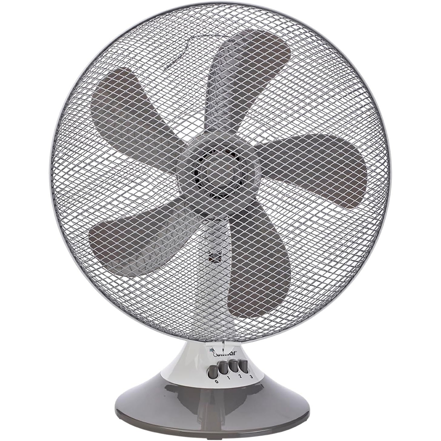 bimar VT433 Ventilatore da Tavolo 40 cm, Ventilatore silezioso,con Selettore 3 Velocità, Elica con 5 con Pale, Orientabile Destra - Sinistra, Inclinazione Regolabile Alto - Basso, Motore 55W