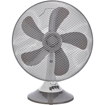 bimar VT433 Ventilatore da Tavolo 40 cm, Ventilatore silezioso,con Selettore 3 Velocità, Elica con 5 con Pale, Orientabile Destra - Sinistra, Inclinazione Regolabile Alto - Basso, Motore 55W