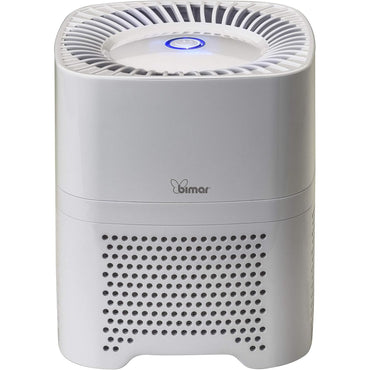 Bimar PA95 Purificatore d'aria con Filtro HEPA H13 ad Alta Filtrazione, Filtro a Carboni Attivi e Filtro a Rete in Tessuto. Purificatore Aria Elimina Odori, Allergie, Pollini, Fumo per Casa o Ufficio